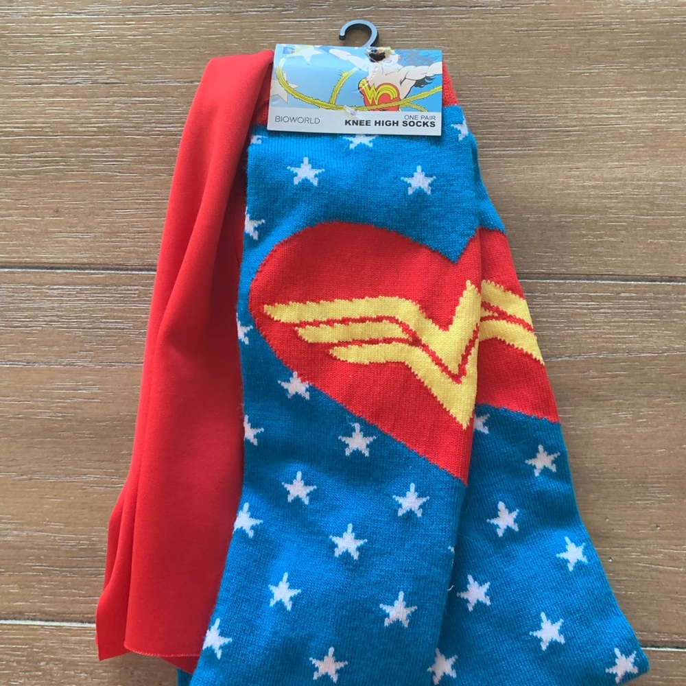 Wonder Woman Knee High Socks